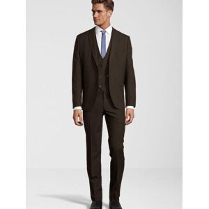 Steffen Klein Anzug Herren Slim Fit, braun