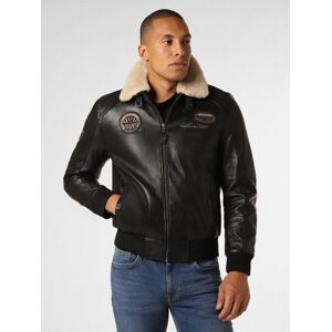 Finshley & Harding Lederjacke Herren, schwarz