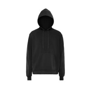 ALEKO Hoodie Herren Rundhals, schwarz