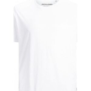 Jack & Jones  T-Shirts & Poloshirts 12158482 Basic Tee-White It 4xl;Eu 5xl Male
