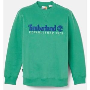 Timberland  Sweatshirt Tb0a65dd Ls Est. 1973 Crew Bb Sweatshirt-Ed3 Celtic Green It S;It M;It L Male