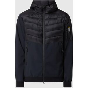 National Geographic Jacke mit Kontrasteinsätzen - wasserabweisend men Black XXL