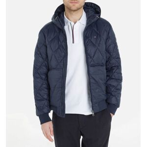 Tommy Hilfiger Mix Quilt Recycled Nylon Hooded Jacket - L