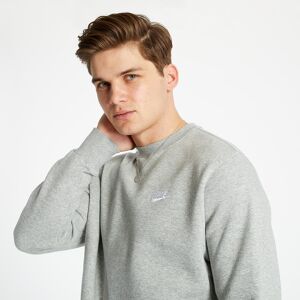 Nike Sportswear Club Fleece Crewneck Dark Grey Heather/ White - male - Size: XL