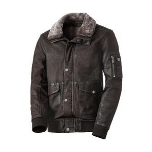 Ross & Cole Hr. Piloten Lederjacke braun 60