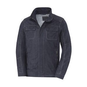 Ross & Cole Herren Lederjacke blau 60