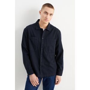 C&A Hemd-Regular Fit-Kent, Blau, Größe: S