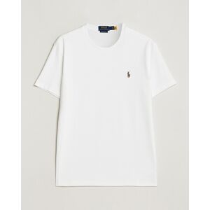 Polo Ralph Lauren Luxury Pima Cotton Crew Neck T-Shirt White