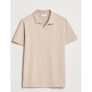 Filippa K Soft Lycra Polo T-Shirt Light Taupe