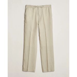 Tiger of Sweden Iscove Linen Drawstring Trousers Dawn Misty