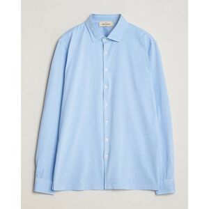 Gran Sasso Washed Cotton Jersey Shirt Light Blue