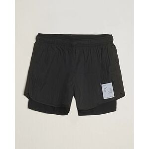 Satisfy Rippy 3 Inch Trail Shorts Black