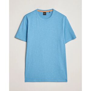 Boss ORANGE Tegood Crew Neck T-Shirt Open Blue