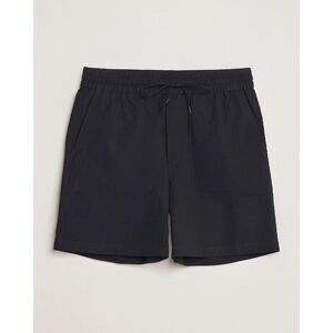 Les Deux Patrick Seersucker Shorts Black