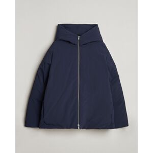 Jil Sander Hooded Down Jacket Navy