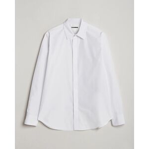 Jil Sander Regular Fit Poplin Shirt White