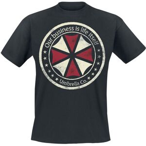 Resident Evil - Gaming T-Shirt - Umbrella Co. - Our Business Is Life Itself - S bis XXL - für Männer - Größe XXL - schwarz - Männer - male