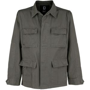 Brandit Übergangsjacke - BDU Twill Jacket - S bis 5XL - für Männer - Größe L - oliv - Männer - male