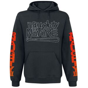 Naughty by Nature Kapuzenpullover - Hip Hop Hooray - S bis 3XL - für Männer - Größe M - schwarz  - Lizenziertes Merchandise! - Männer - male