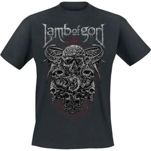 Lamb Of God T-Shirt - Eternal With EU - S - für Männer - Größe S - schwarz  - Lizenziertes Merchandise! - Männer - male