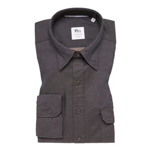ETERNA Mode GmbH SLIM FIT Soft Luxury Shirt in navy unifarben - navy - male - Size: 44