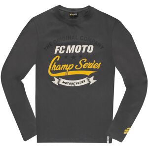 FC-Moto Champ Series Langarmshirt - Schwarz Grau - M - unisex