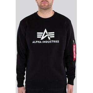 Alpha Industries 3D Logo II Pullover - Schwarz - S - unisex