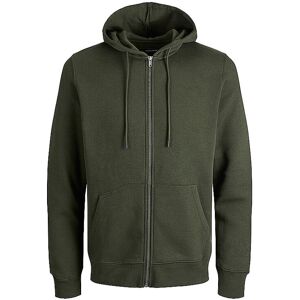 Jack & Jones Kapuzensweatjacke Jjestar  Olive   Herren   Größe: S   12210830