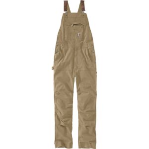 Carhartt Rugged Flex Rigby, Latzhose Beige W46/L30 male