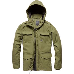 Vintage Industries Darren Parka, Textiljacke wasserdicht Hell Oliv L male