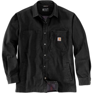 Carhartt Canvas-Fleece, Hemd/Jacke Schwarz (N04) S male