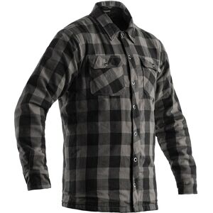 RST X Lumberjack, Aramid Textiljacke/Hemd Dunkelgrau/Schwarz M male