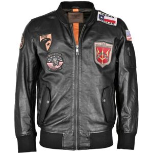 Top Gun TG20212112, Lederjacke Schwarz XXL male