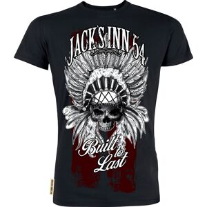 Jack's Inn 54 Indian Skull T-Shirt schwarz S Herren