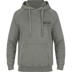 Replay Hoodie 2.0 dunkelgrau M Herren