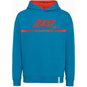 Porsche Design Kapuzenpullover – RS 2.7 - blau/orange - XS blau/orange XS unisex