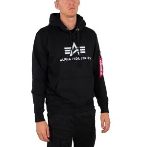 Alpha Industries 3D Logo Hoodie Black / White L Herren