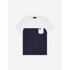 jean pascale Herren T-Shirt - Brusttasche, Takko, dunkelblau M