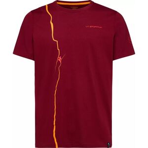 la sportiva Route T Shirt Men sangria xl