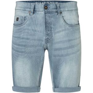 Timezone Slim DannyTZ Short aqua blue wash 38 male