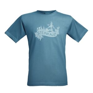 Steinkauz T-Shirt Gipfelkreuz L Blau