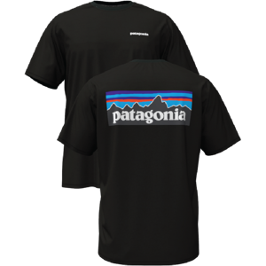 Patagonia P-6 Logo Responsibili-Tee Schwarz M