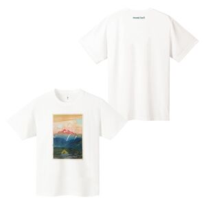 Montbell Wickron T-Shirt Tsurugisan No Asa M Weiß