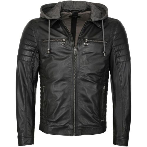 Maze Lederjacke MAZE „Lederjacke“ Gr. M, schwarz (black) Herren Jacken Lederjacken