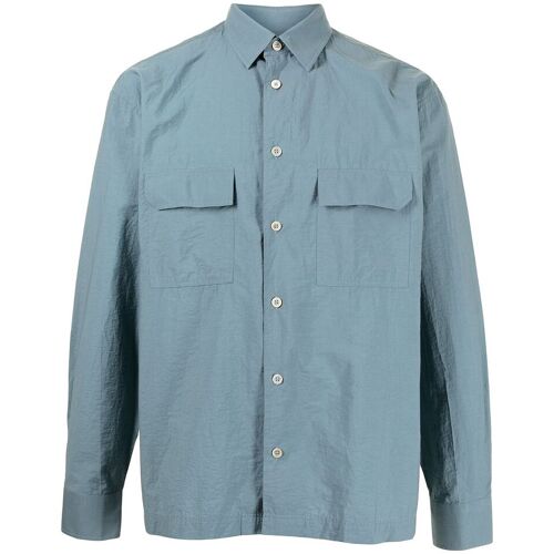 Paul Smith Hemd mit Klappentaschen - Blau L/XL Male