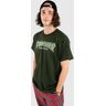 Thrasher Brick T-Shirt forestgreen M male