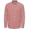 Langarmhemd TOMMY HILFIGER "OXFORD TWO TONE GINGHAM RF SHIRT" Gr. XXXL, N-Gr, bunt (royal berry, calico, multi) Herren Hemden Langarm