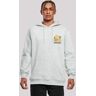 Sweatshirt F4NT4STIC "Woodstock Brust Logo" Gr. XXL, grau (heather grey) Herren Sweatshirts Print