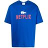 Lacoste x Netflix T-Shirt - Blau XS/S/M/XXL/L Male