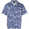 A.P.C. Hemd mit abstraktem Print - Blau M/L/XL/S/XXL Male